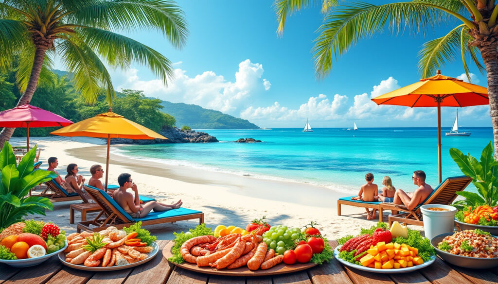 découvrez un voyage savoureux en bord de mer, entre détente sur des plages magnifiques et dégustation de plats typiques. laissez-vous séduire par l’alliance du farniente et de la gastronomie marine !