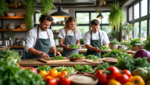 découvrez les métiers de la cuisine bio et locale : formation, débouchés et compétences clés pour travailler avec des produits sains et engagés dans une démarche durable.