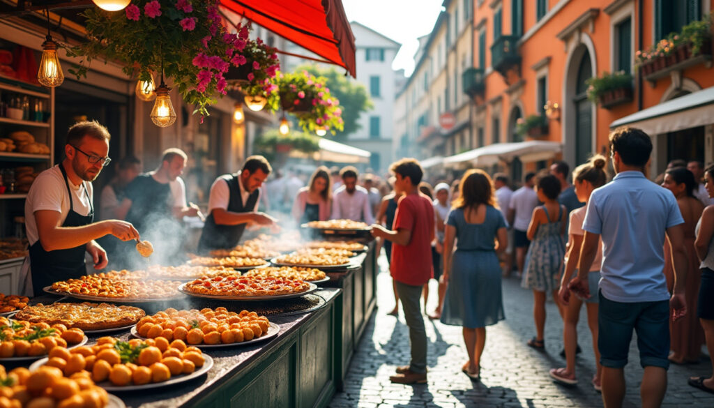 découvrez les villes italiennes incontournables où savourer les meilleures spécialités de street food. explorez nos suggestions pour un voyage gourmand à travers l’italie.
