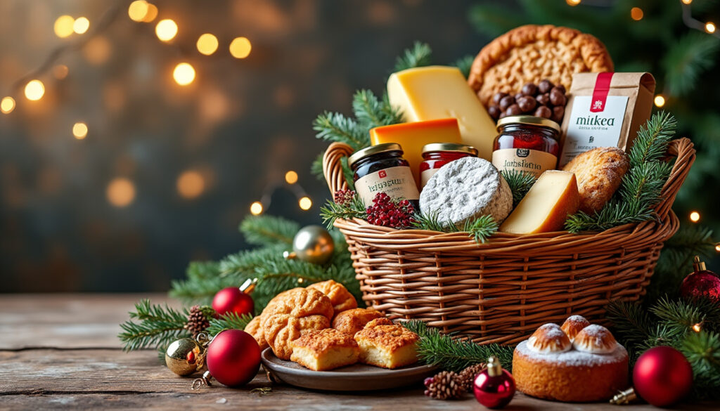 découvrez nos meilleures idées de paniers gourmands à offrir pendant les fêtes : sélection de produits raffinés, douceurs sucrées et spécialités régionales pour ravir vos proches et faire plaisir en toute occasion.