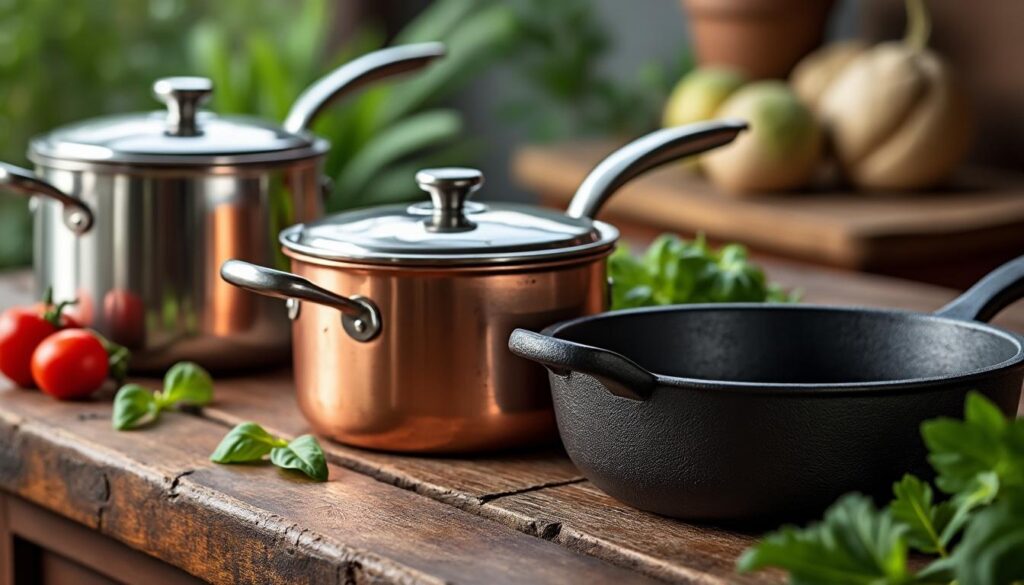 découvrez les avantages des casseroles italiennes en inox, cuivre ou fonte pour cuisiner comme un chef. guide complet pour choisir la meilleure matière selon vos besoins.