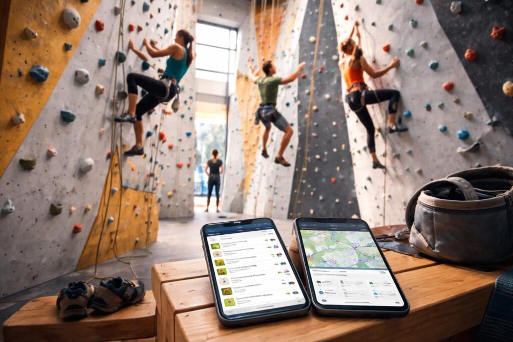 découvrez comment utiliser les applications mountain project et thecrag pour suivre et enregistrer vos progrès en escalade indoor. optimisez vos séances et atteignez vos objectifs facilement.