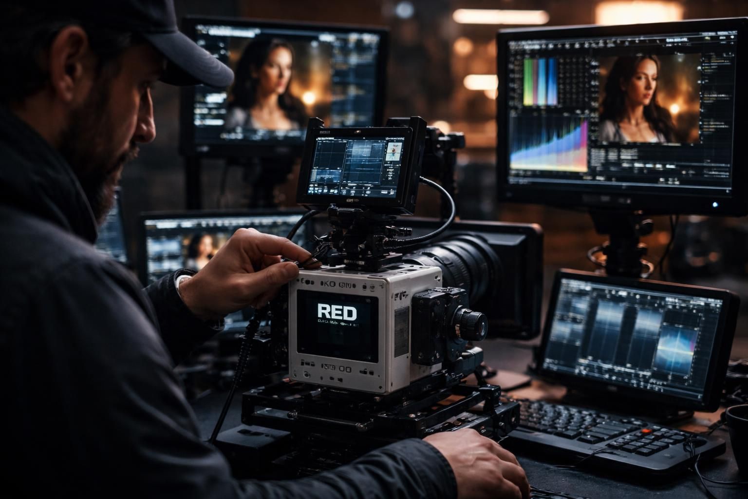 découvrez les techniques avancées de réalisation cinéma en utilisant les caméras red komodo, blackmagic et le logiciel davinci resolve pour un rendu professionnel et créatif.