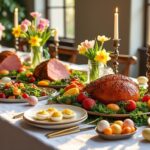 découvrez des recettes savoureuses et des conseils pratiques pour organiser un banquet de pâques réussi, alliant tradition et convivialité.