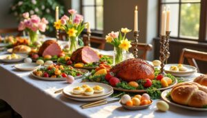découvrez des recettes savoureuses et des conseils pratiques pour organiser un banquet de pâques réussi, alliant tradition et convivialité.
