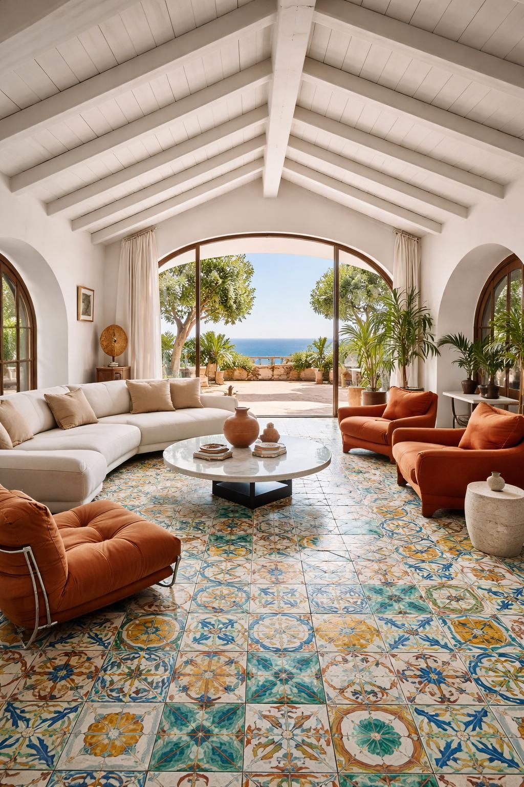 découvrez comment rénover une villa italienne en alliant l'élégance du carrelage artisanal cerasarda au raffinement du mobilier design cassina pour un intérieur unique et sophistiqué.